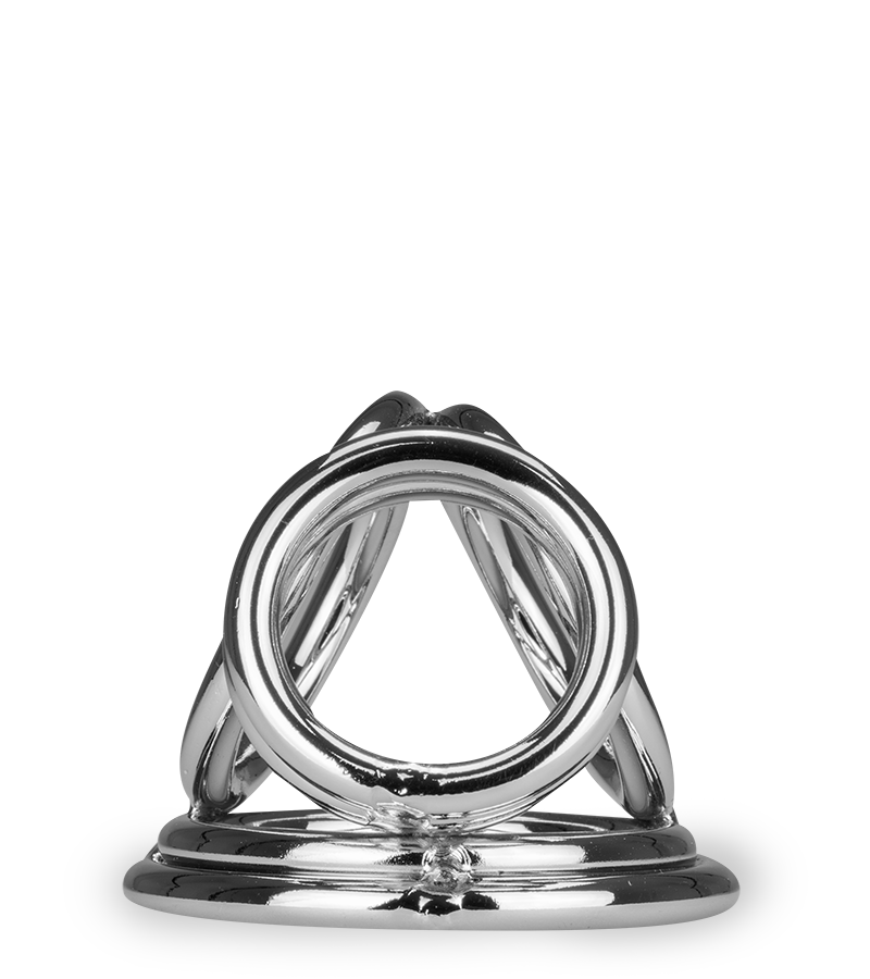 Bondy quadruple stainless steel cock ring