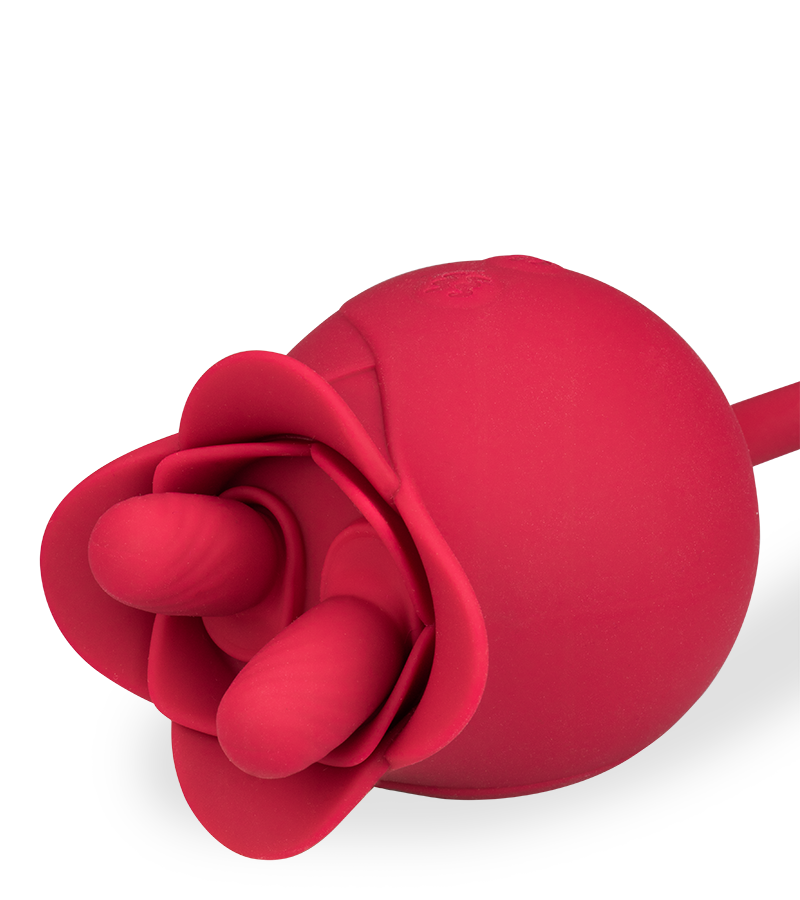 Bora-Bora clit stimulator and thrusting vibrator