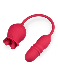 Load image into Gallery viewer, Bora-Bora clit stimulator and thrusting vibrator