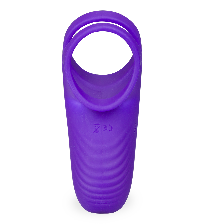 Bora clit-stimulating double cock ring