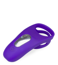 Load image into Gallery viewer, Bora clit-stimulating double cock ring