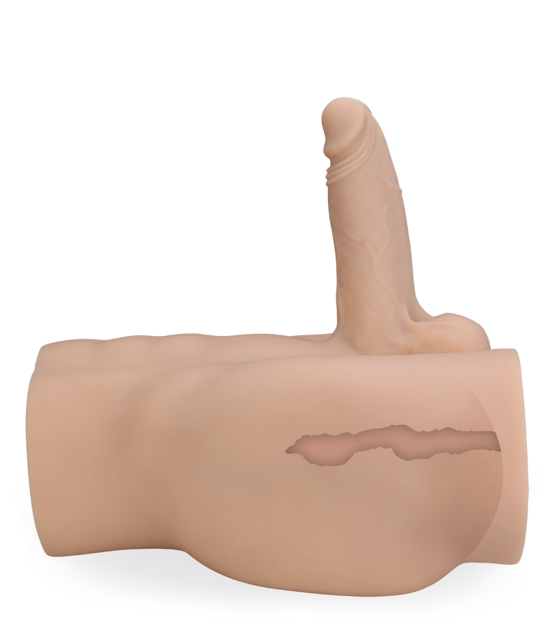 Bruce male ass masturbator with bendable penis 24.25 lb