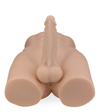 Load image into Gallery viewer, Bruce male ass masturbator with bendable penis 24.25 lb