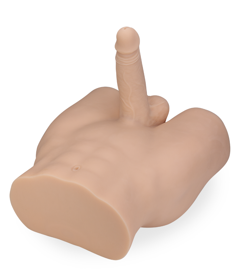 Bruce male ass masturbator with bendable penis 24.25 lb