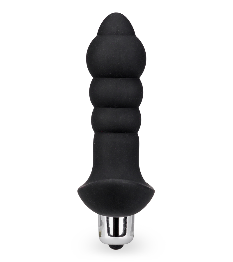 Bubble vibrating anal plug