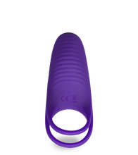 Load image into Gallery viewer, Bucci vibrating double cock ring with clitoral stimulator