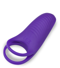 Load image into Gallery viewer, Bucci vibrating double cock ring with clitoral stimulator