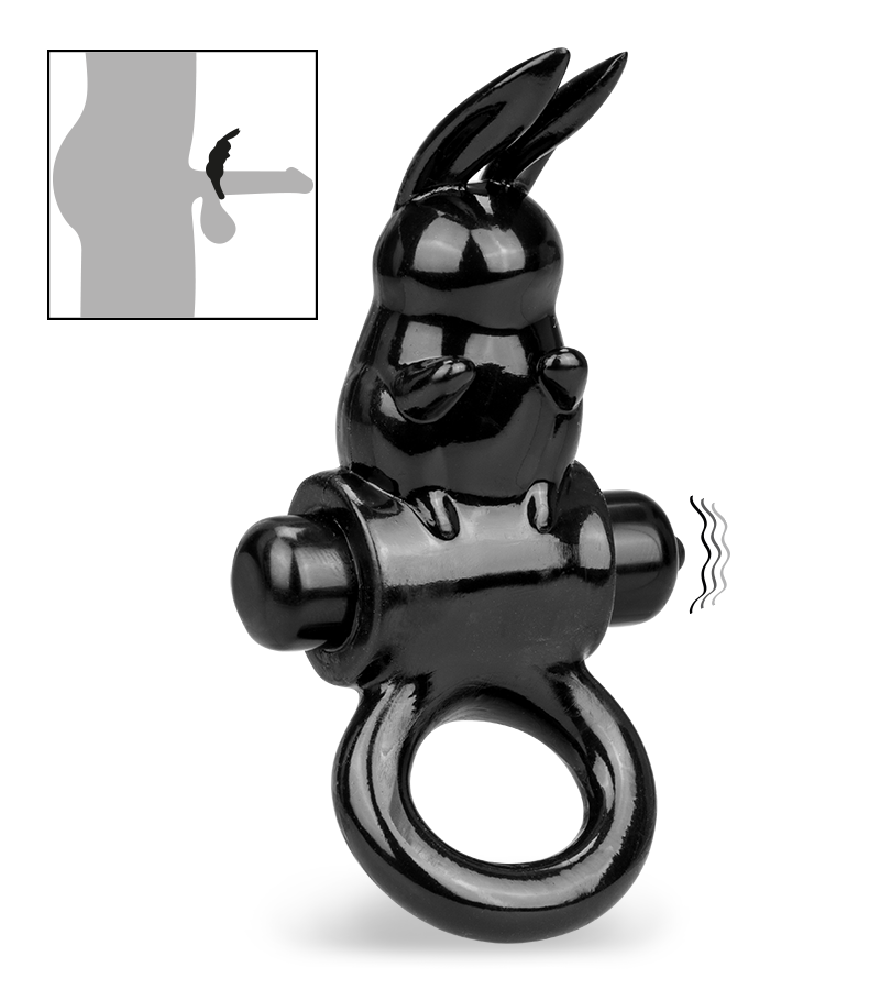 Bunny vibrating cock ring 10 modes