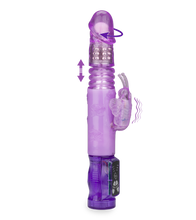 Load image into Gallery viewer, Butterfly Dance thrusting rabbit vibrator