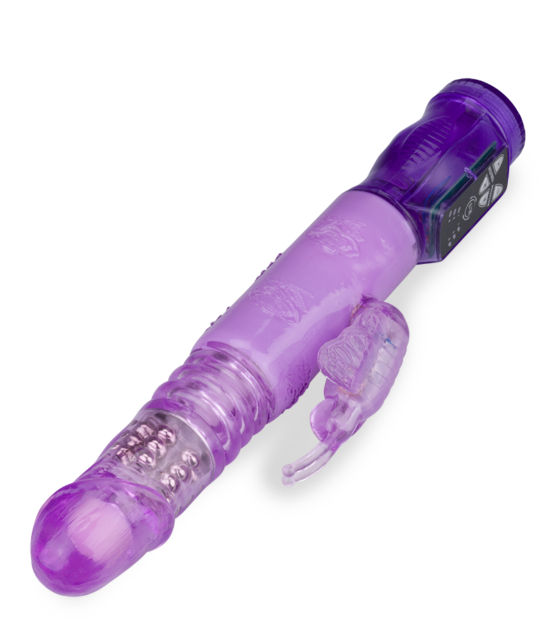 Butterfly Dance thrusting rabbit vibrator