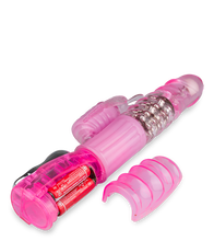 Load image into Gallery viewer, Butterfly extra-girthy rabbit vibrator