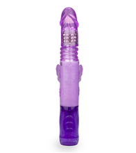 Load image into Gallery viewer, Butterfly Prince thrusting rabbit vibrator