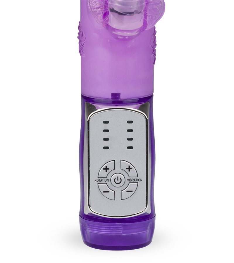 Butterfly Prince thrusting rabbit vibrator