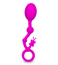 Load image into Gallery viewer, Butterfly silicone anal beads