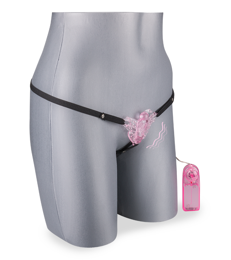 Butterfly vibrating G-string