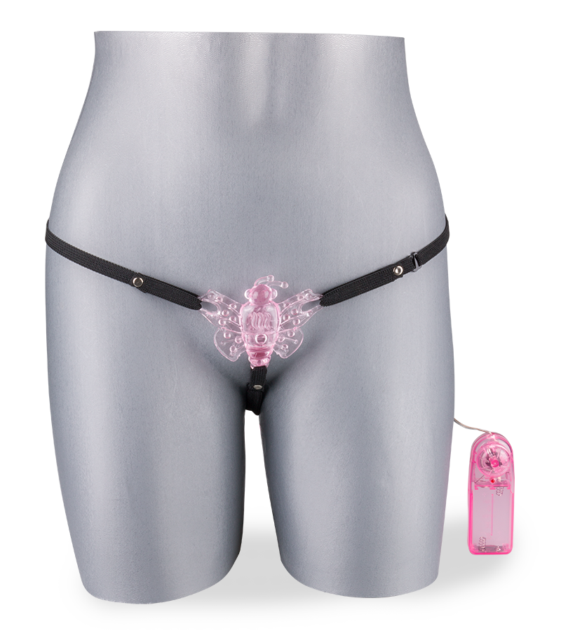 Butterfly vibrating G-string