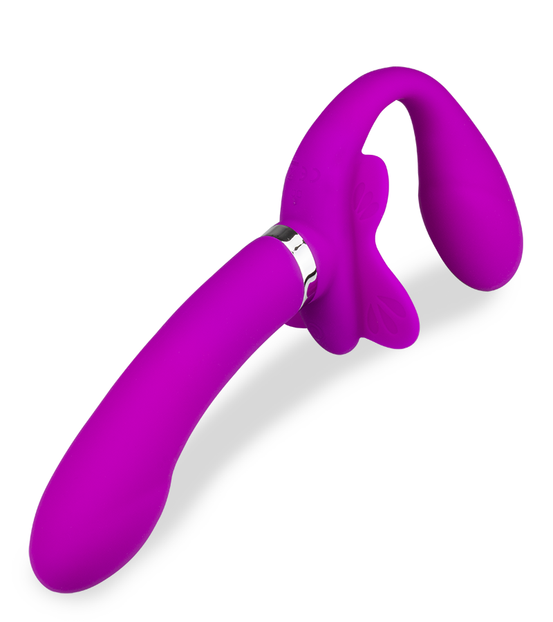 Butterfly vibrating strap on 12 modes