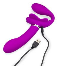 Load image into Gallery viewer, Butterfly vibrating strap on 12 modes