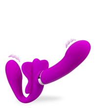 Load image into Gallery viewer, Butterfly vibrating strap on 12 modes