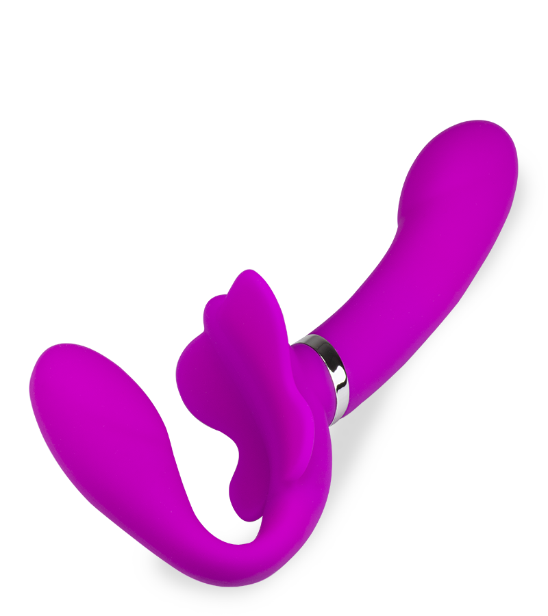 Butterfly vibrating strap on 12 modes