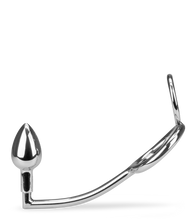 Load image into Gallery viewer, Captain Hook anal hook with double cock ring