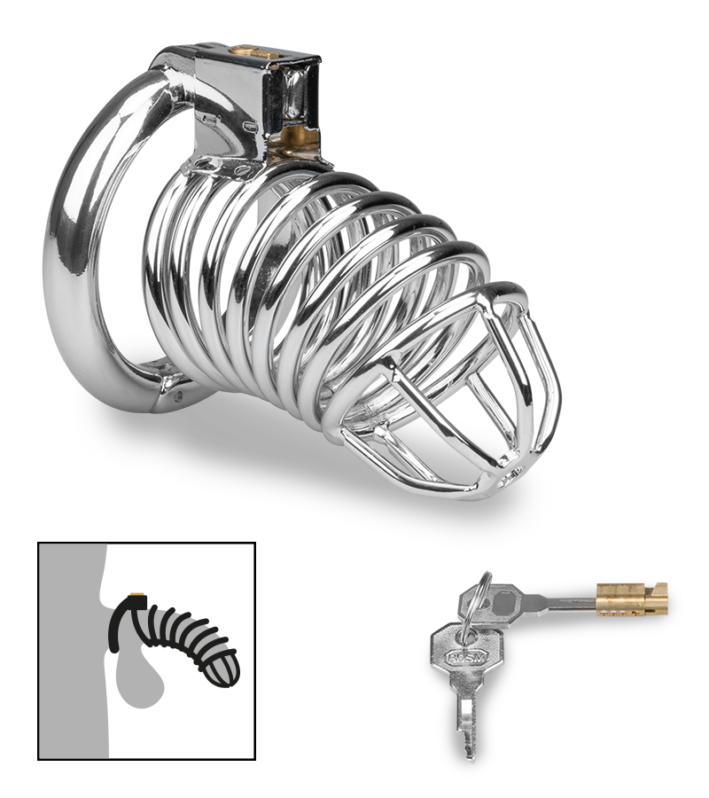 Capture male chastity cage