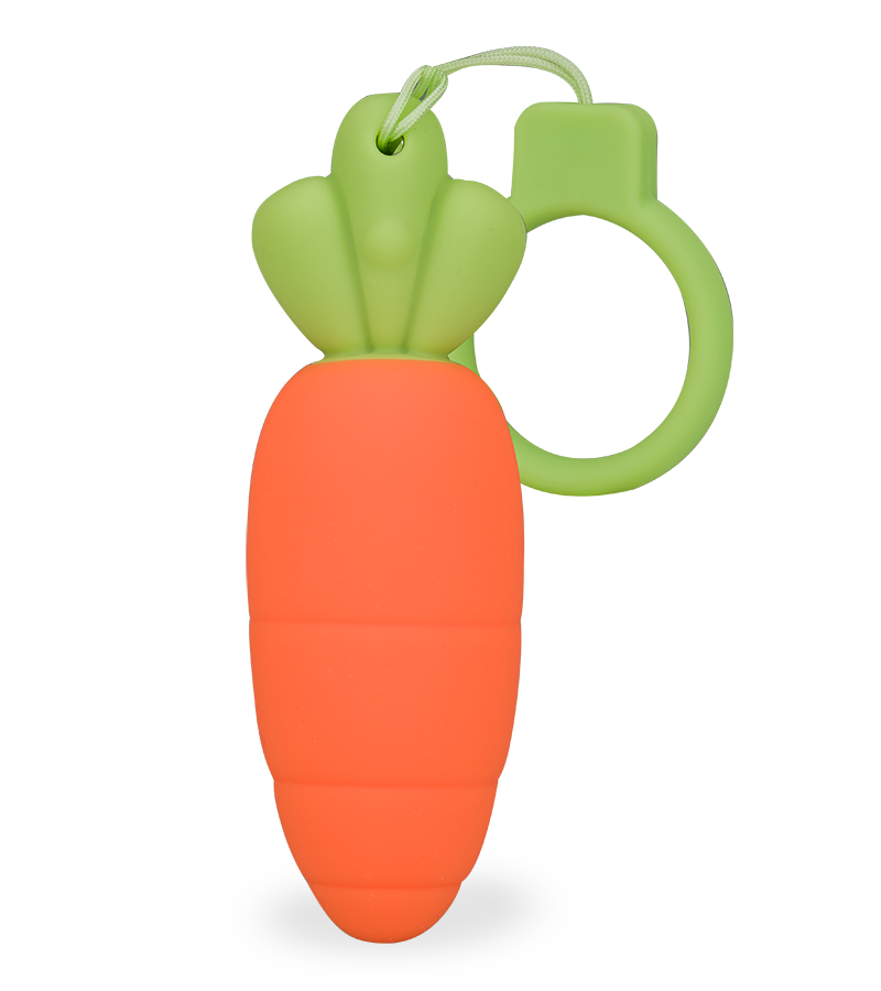 Carrot Cake silicone vibrating love egg 9 modes