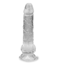 Load image into Gallery viewer, Casper realistic clear suction cup dildo