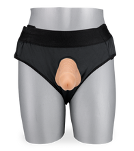 Load image into Gallery viewer, Charles hollow silicone strap-on dildo 6.75 inches