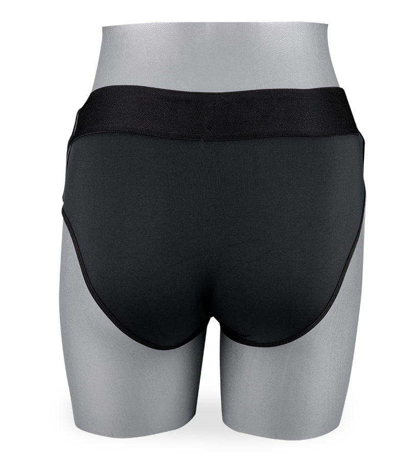 Charles hollow silicone strap-on dildo 6.75 inches