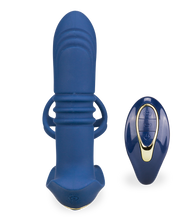 Load image into Gallery viewer, Chicago vibrating and thrusting prostate massager