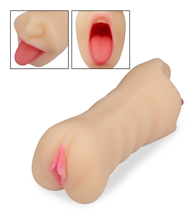 Christy realistic stroker with mouth and vagina