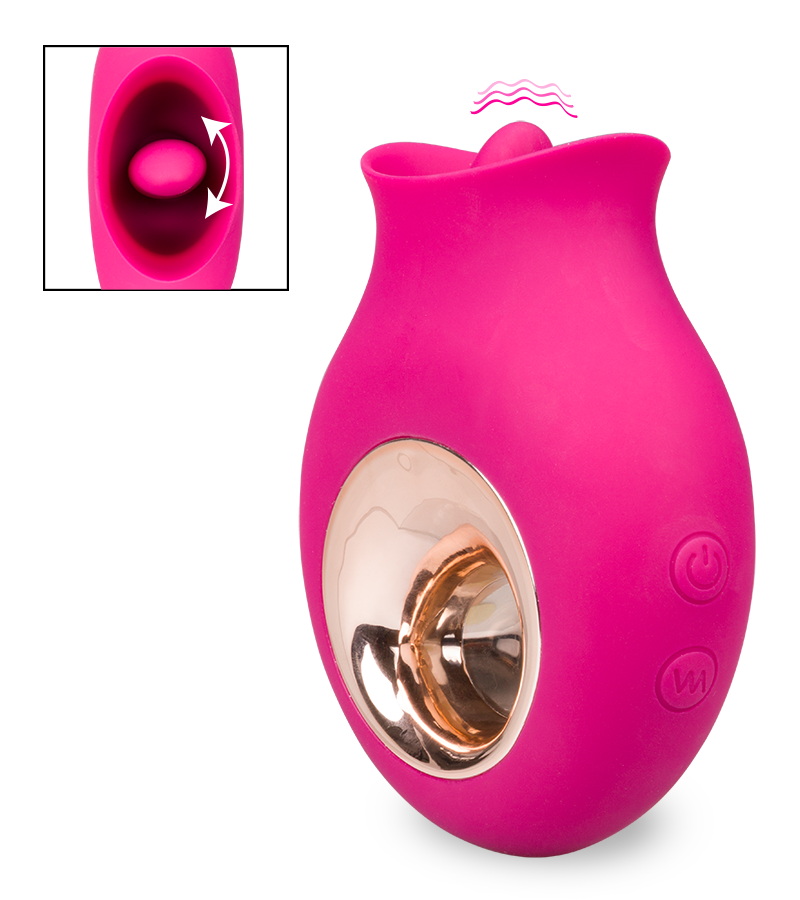 Cleopatra cunnilingus clitoral stimulator