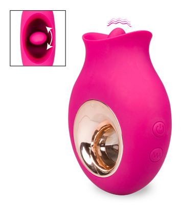 Cleopatra cunnilingus clitoral stimulator