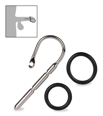 Clipy sperm-stopping penis plug