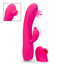 Load image into Gallery viewer, Clit-stimulating G-spot rabbit vibrator