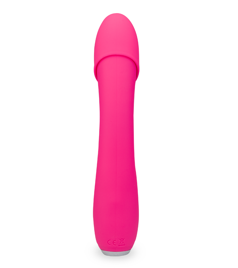 Clit-stimulating G-spot rabbit vibrator