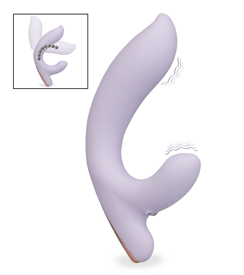 Cloudy optimal comfort rabbit vibrator