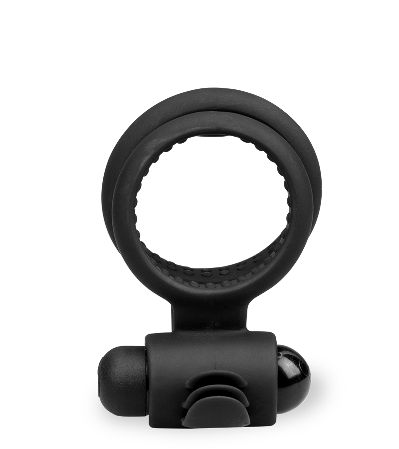 Co-Pilot vibrating double cock ring