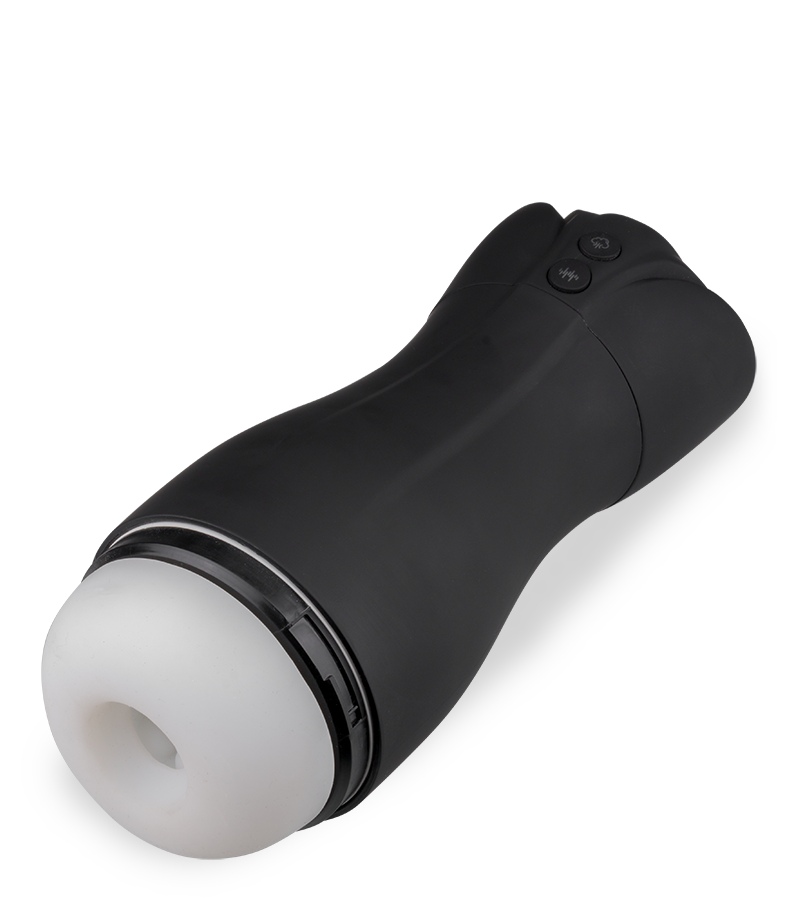 Colonel sucking and vibrating masturbator