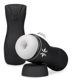 Colonel sucking and vibrating masturbator