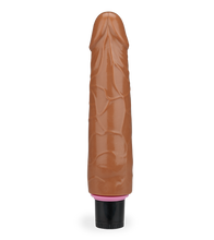 Load image into Gallery viewer, Cristobal Real Skin vibrating dildo 7.00 inches