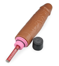 Load image into Gallery viewer, Cristobal Real Skin vibrating dildo 7.00 inches