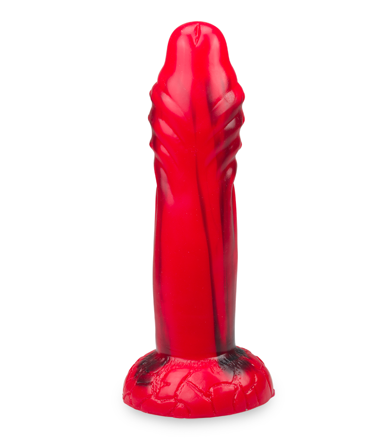 Crocodile suction cup animal dildo
