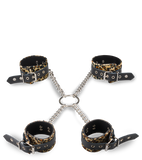 Cross-chain hand and ankle cuffs