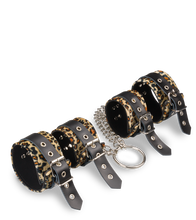 Load image into Gallery viewer, Cross-chain hand and ankle cuffs