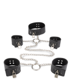 Cross handcuffs with submission collar