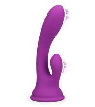 Load image into Gallery viewer, Cuddly suction cup rabbit vibrator