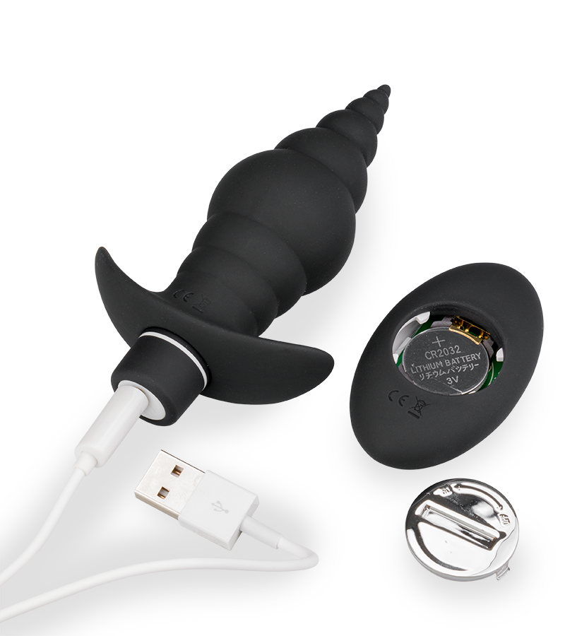 Cupid remote-controlled vibrating anal plug