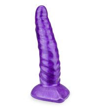 Load image into Gallery viewer, Curved dragon suction-cup dildo 7.75 inches